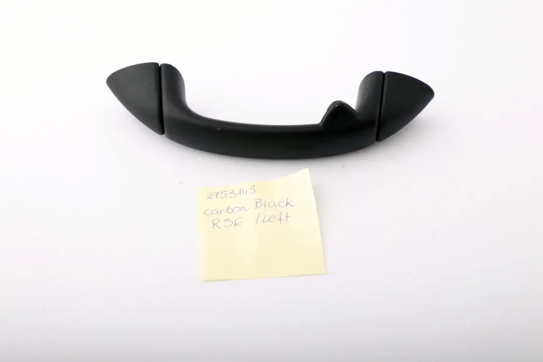 Mini R55 R56 LCI Grab Handle Rear Left N/S Carbon Black - SKU 2753143 - Part number 2753143