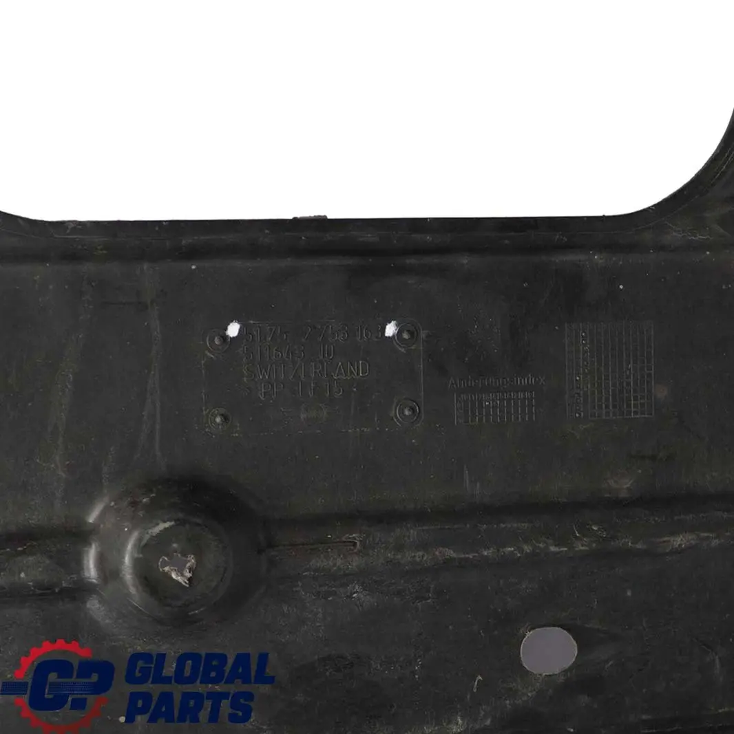 Mini R56 Debajo de Carroceria Panel Proteccion Cubierta Skid Plate Izquierda S - SKU 2753163-2 - Número de pieza 2753163