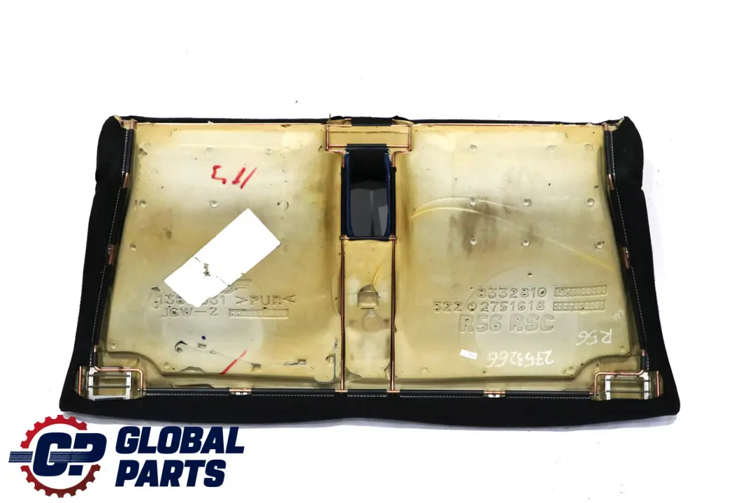 Sofa Couch Half Leather Pacific Blue to BMW MINI One Cooper R56 Rear Seat with Part number 2753266 BMW MINI One Cooper R56 Rear Seat Sofa Couch Half Leather Pacific Blue - SKU 2753266 - Part number 2753266