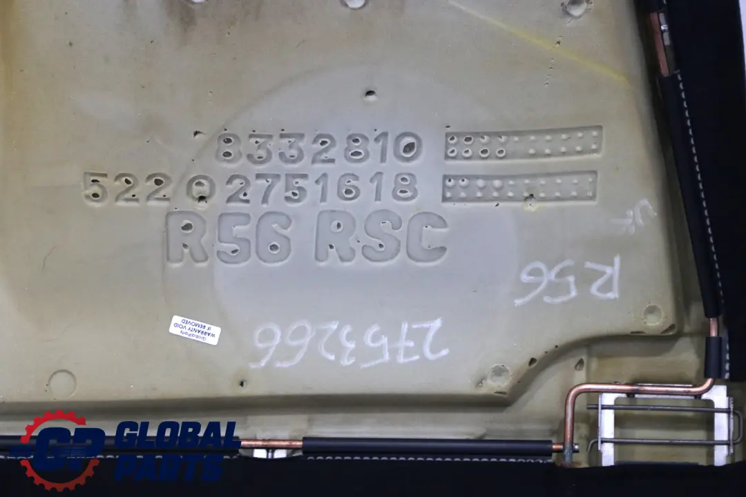 Sofa Couch Half Leather Pacific Blue to BMW MINI One Cooper R56 Rear Seat with Part number 2753266 BMW MINI One Cooper R56 Rear Seat Sofa Couch Half Leather Pacific Blue - SKU 2753266 - Part number 2753266