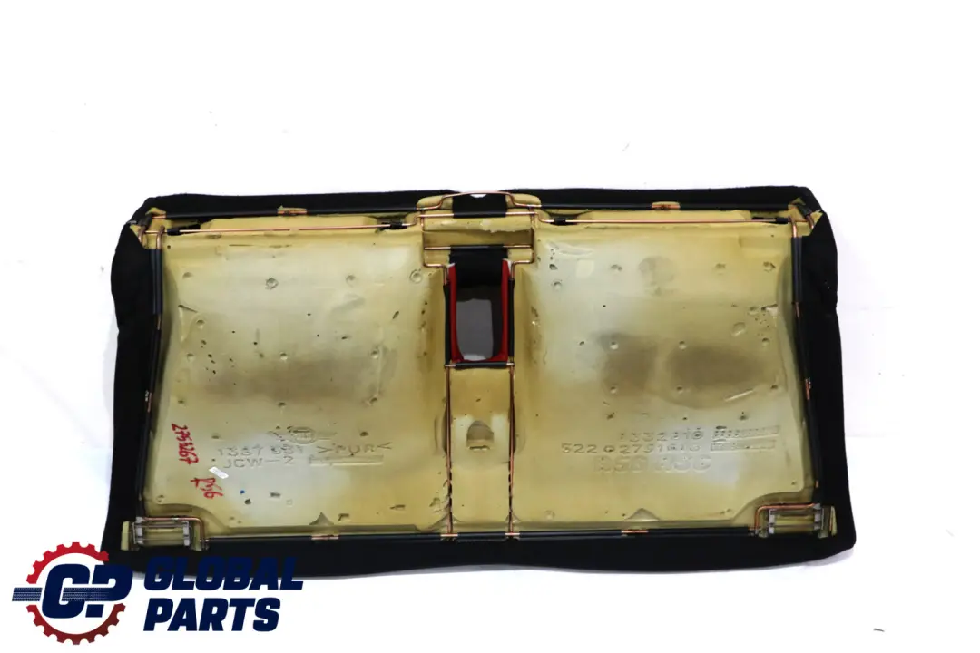 BMW Mini One Cooper R56 R57 Rear Seat Sofa Couch Half Leather Rooster Red - SKU 2753267 - Part number 2753267