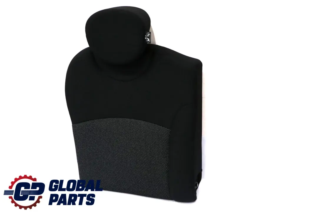 BMW Mini Cooper One R55 R56 Rear Right O/S Cloth Seat Cushion Backrest Black - SKU 2753272 - Part number 2753272