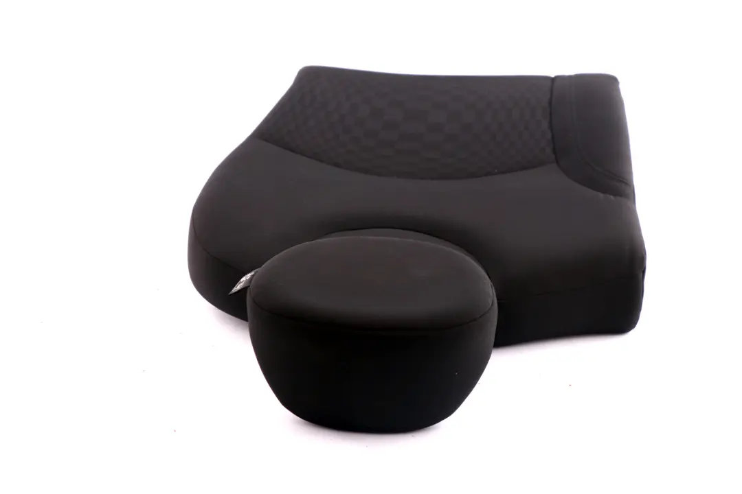 Trasero Izquierdo Tela Cojín Asiento Respaldo A Cuadros para Mini Cooper One R55 R56 con número de pieza 2753273 Mini Cooper One R55 R56 Trasero Izquierdo Tela Cojín Asiento Respaldo A Cuadros - SKU 2753273 - Número de pieza 2753273
