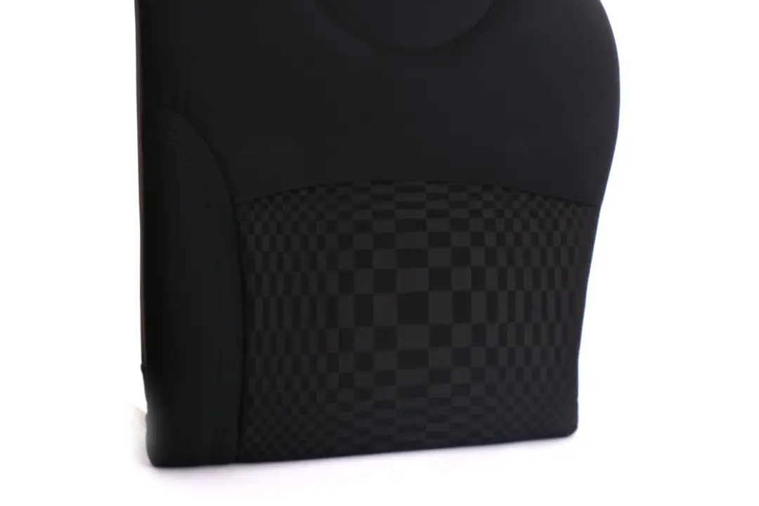 Left N/S Cloth Seat Cushion Backrest Chequered to Mini Cooper One R55 R56 Rear with Part number 2753273 Mini Cooper One R55 R56 Rear Left N/S Cloth Seat Cushion Backrest Chequered - SKU 2753273 - Part number 2753273