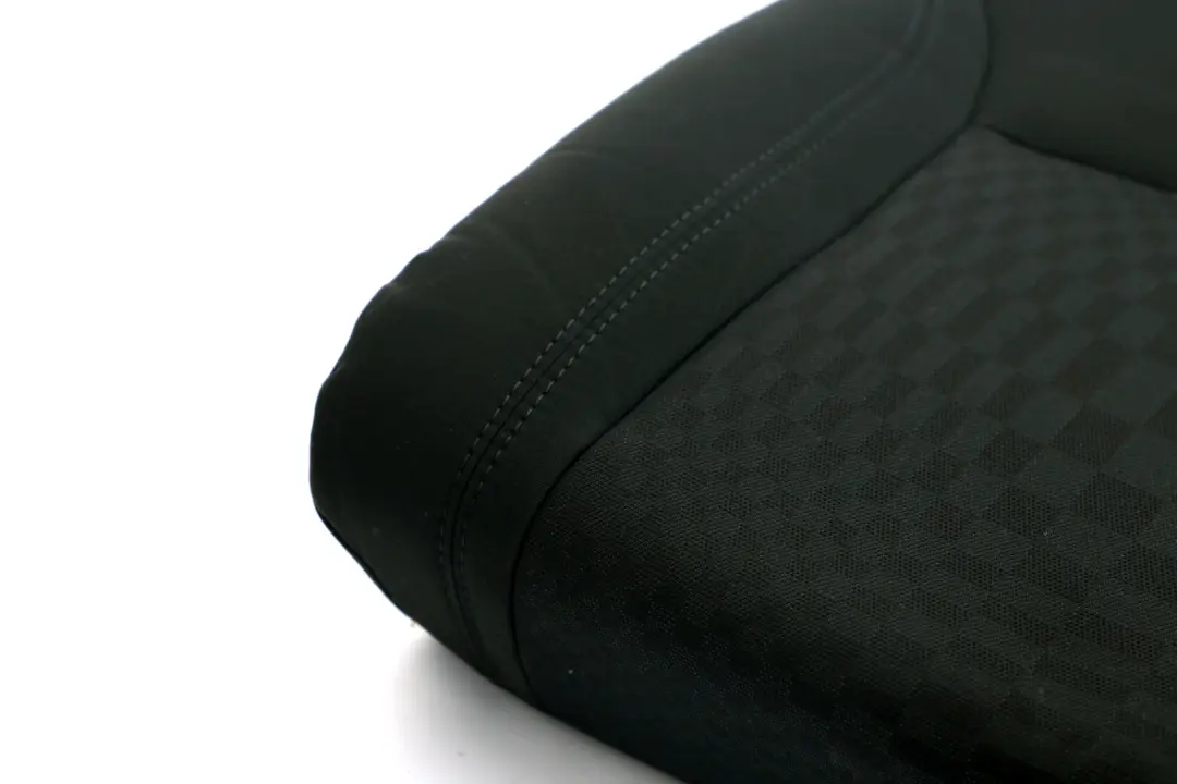 Left N/S Cloth Seat Cushion Backrest Chequered to Mini Cooper One R55 R56 Rear with Part number 2753273 Mini Cooper One R55 R56 Rear Left N/S Cloth Seat Cushion Backrest Chequered - SKU 2753273 - Part number 2753273