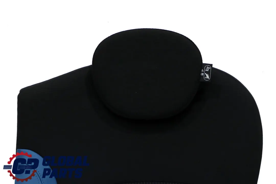 BMW Mini One Cooper R55 R56 Rear Left N/S Seat Backrest Half Leather Blue - SKU 2753281 - Part number 2753281