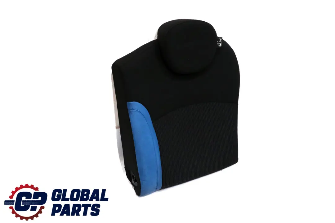 Respaldo Asiento Trasero Izquierdo Medio Cuero Azul para Mini One Cooper R55 R56 con número de pieza 2753281 Mini One Cooper R55 R56 Respaldo Asiento Trasero Izquierdo Medio Cuero Azul - SKU 2753281 - Número de pieza 2753281