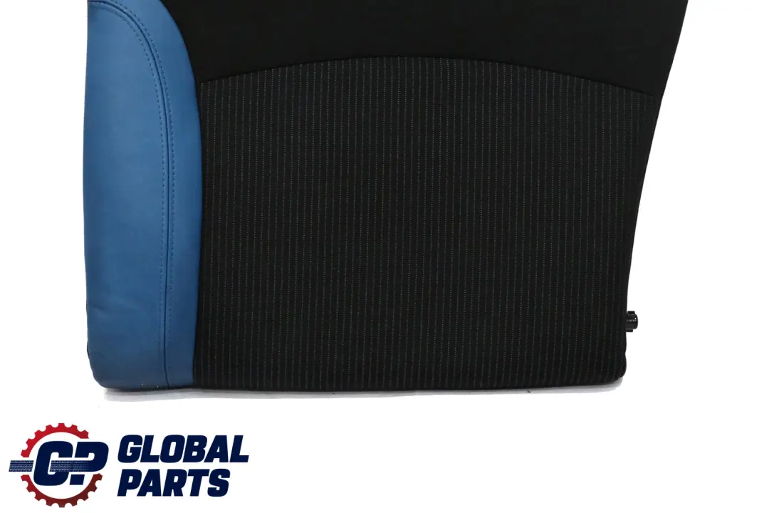 Sitz hinten links Bezug Lehne Stoff/Leder blau für BMW MINI One Cooper R55 R56 mit Teilenummer 2753281 BMW MINI One Cooper R55 R56 Sitz hinten links Bezug Lehne Stoff/Leder blau - SKU 2753281 - Teilenummer 2753281