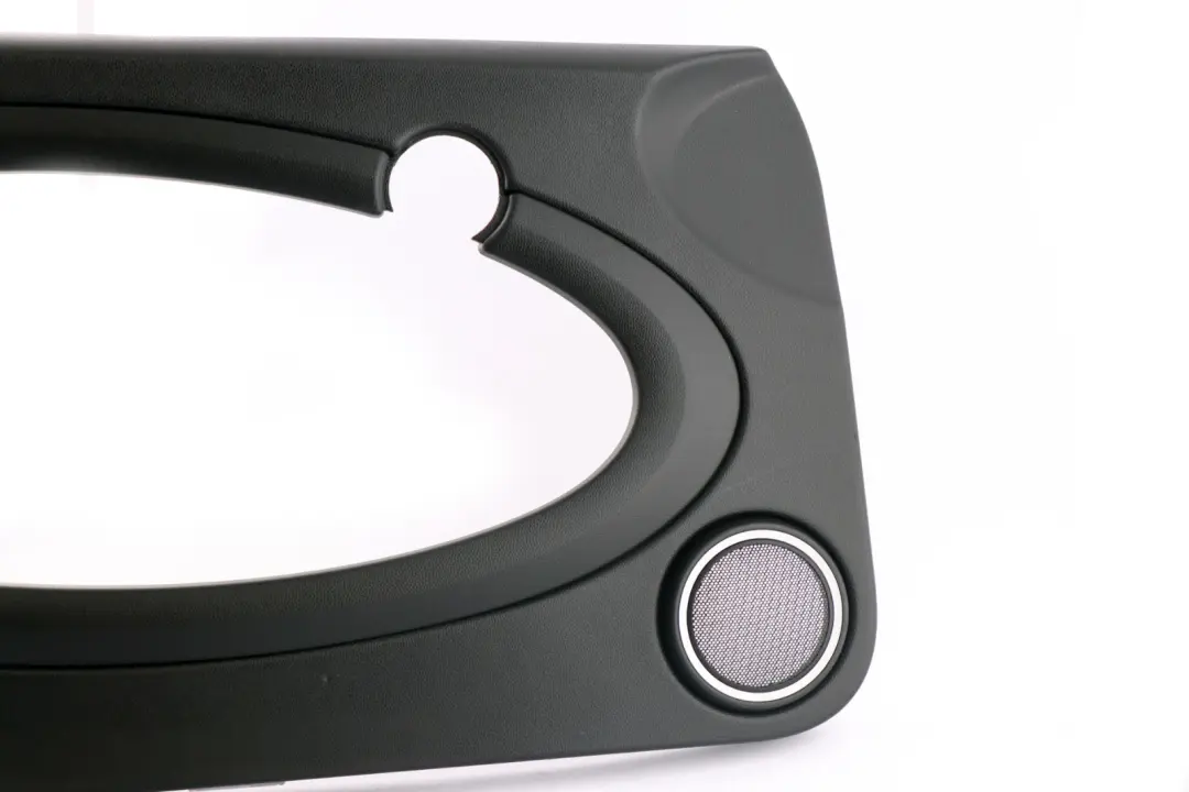 Door Card Trim Panel Left N/S Black Silver to Mini Cooper R55 R56 R58 with Part number 2753297 Mini Cooper R55 R56 R58 Door Card Trim Panel Left N/S Black Silver - SKU 2753297-CB6 - Part number 2753297