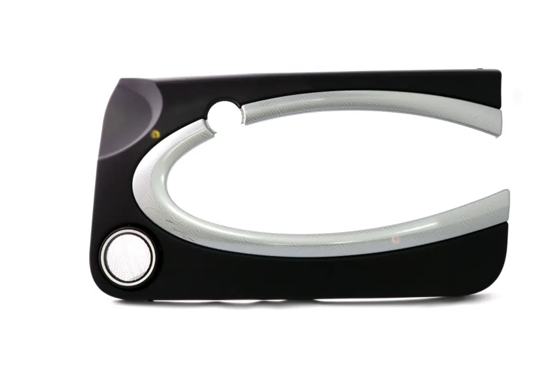 Door Card Trim Panel Right O/S Carbon Black Checkered to MINI Cooper S R55 R56 with Part number 2753298 MINI Cooper S R55 R56 Door Card Trim Panel Right O/S Carbon Black Checkered - SKU 2753298-CB4 - Part number 2753298