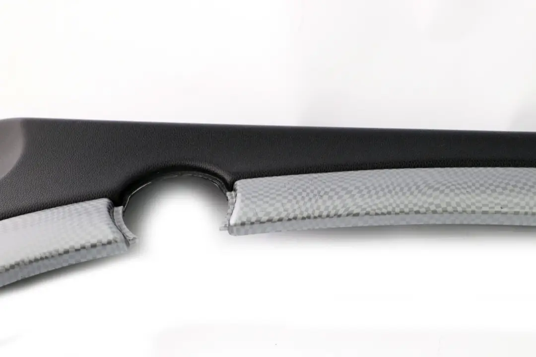 MINI Cooper S R55 R56 Door Card Trim Panel Right O/S Carbon Black Checkered - SKU 2753298-CB4 - Part number 2753298