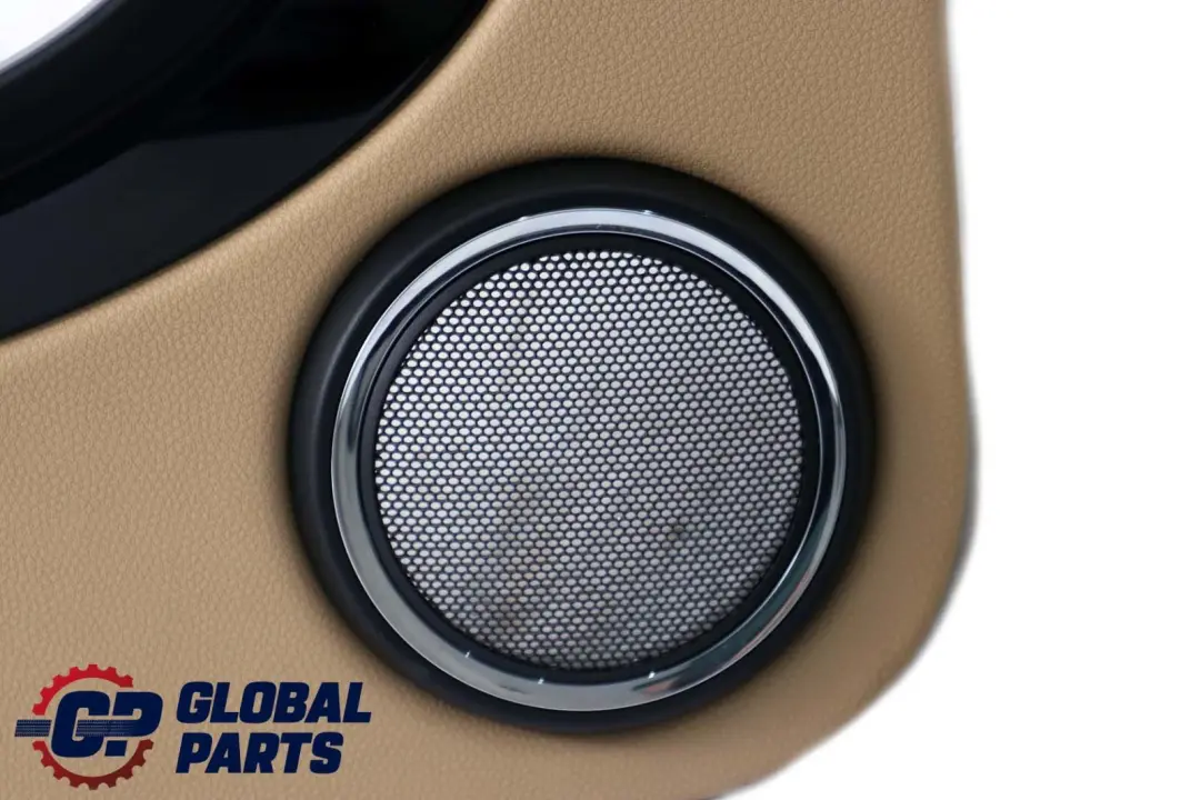 Front Left Door Card Trim Panel Tuscan Beige para MINI Cooper R55 R56 R57 con número de pieza 2753301 MINI Cooper R55 R56 R57 Front Left Door Card Trim Panel Tuscan Beige - SKU 2753301-1 - Número de pieza 2753301