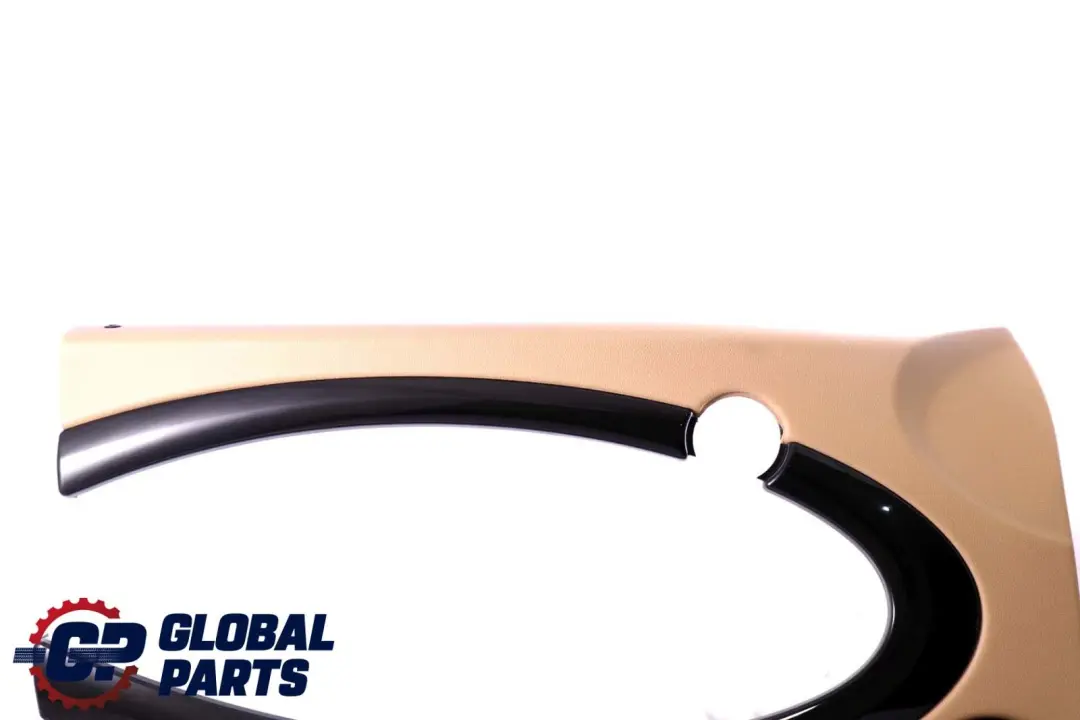 Front Left Door Card Trim Panel Tuscan Beige para MINI Cooper R55 R56 R57 con número de pieza 2753301 MINI Cooper R55 R56 R57 Front Left Door Card Trim Panel Tuscan Beige - SKU 2753301-1 - Número de pieza 2753301