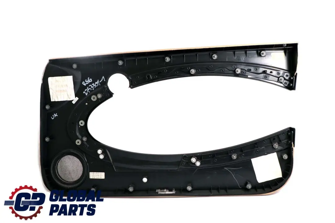 Front Left Door Card Trim Panel Tuscan Beige para MINI Cooper R55 R56 R57 con número de pieza 2753301 MINI Cooper R55 R56 R57 Front Left Door Card Trim Panel Tuscan Beige - SKU 2753301-1 - Número de pieza 2753301