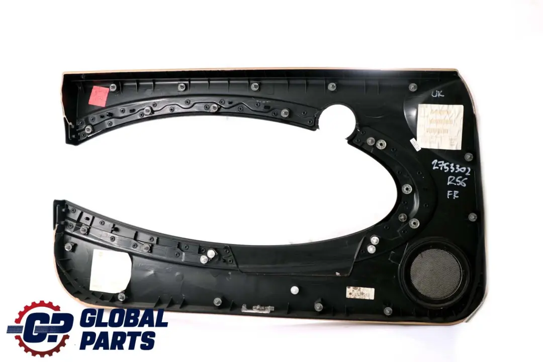 Door Card Trim Panel Front Right O/S Tuscan Beige to BMW MINI Cooper R55 R56 R57 with Part number 2753302 BMW MINI Cooper R55 R56 R57 Door Card Trim Panel Front Right O/S Tuscan Beige - SKU 2753302 - Part number 2753302