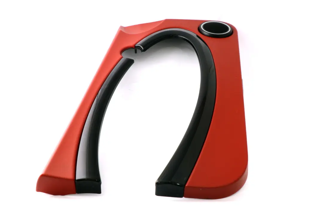  *BMW Mini Cooper R56 R57 Türverkleidung Links Redwood Red Rot Chrom - SKU 2753303 - Teilenummer 2753303