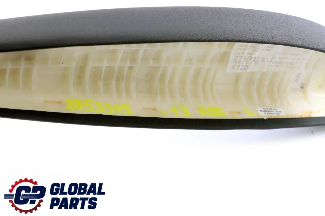 Armrest Door Trim Panel Left N/S Dark Grey to BMW MINI Cooper One 13 R55 R56 with Part number 2753315 BMW MINI Cooper One 13 R55 R56 Armrest Door Trim Panel Left N/S Dark Grey - SKU 2753315-13 - Part number 2753315