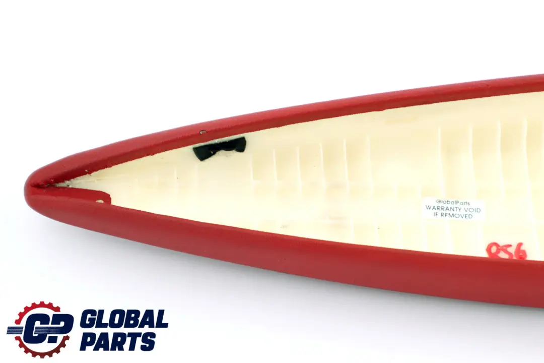 Armrest Door Trim Panel Front Right O/S Rooster Red 2752474 to Mini R55 R56 with Part number 2753322 Mini R55 R56 Armrest Door Trim Panel Front Right O/S Rooster Red 2752474 - SKU 2753322 - Part number 2753322