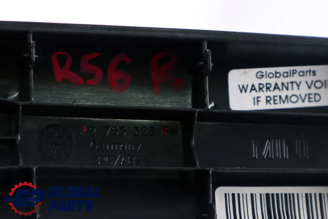 Osłona Obudowa Klamki Prawa do MINI R55 R56 R57 o numerze 2753326 MINI R55 R56 R57 Osłona Obudowa Klamki Prawa - SKU 2753326 - Numer Części 2753326