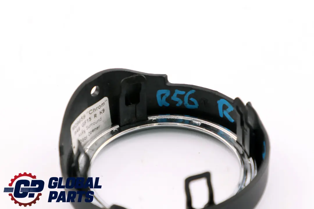 Apertura Apriporta Cromo Interno Dx Frontale per Mini Cooper R55 R56 R57 con numero di parte 2753340 Mini Cooper R55 R56 R57 Apertura Apriporta Cromo Interno Dx Frontale - SKU 2753340 - Numero di parte 2753340