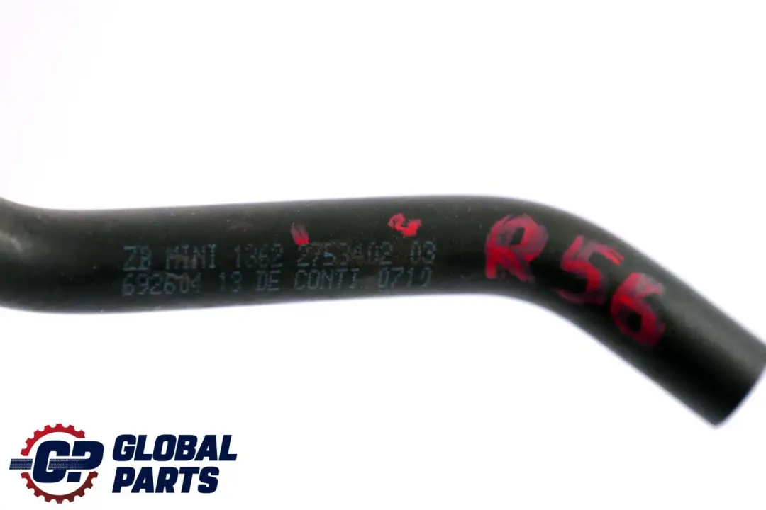 BMW Mini Cooper 1 R55 R56 Diesel Exhaust Catalytic Converter Pressure Hose Assy - SKU 2753402-1 - Part number 2753402
