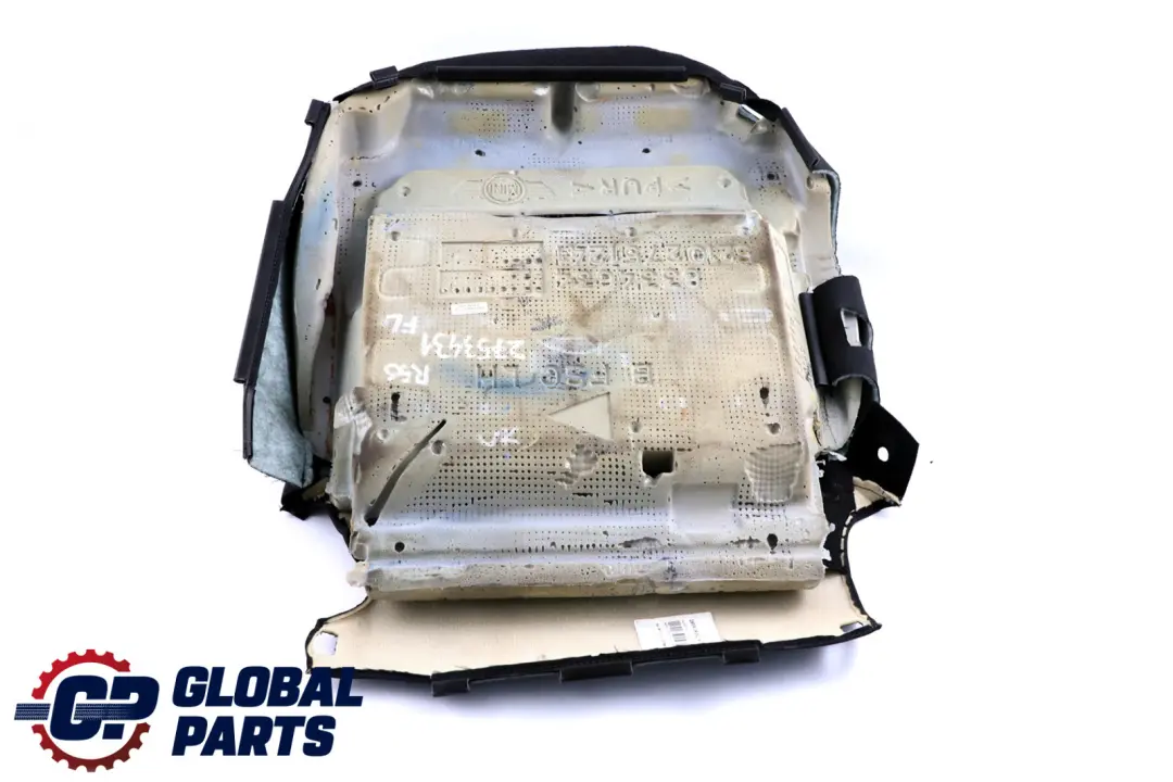 Mini Cooper R55 R56 R57 Front Left N/S Basic Seat Cover Cloth Fabric Black - SKU 2753431-1 - Part number 2753431