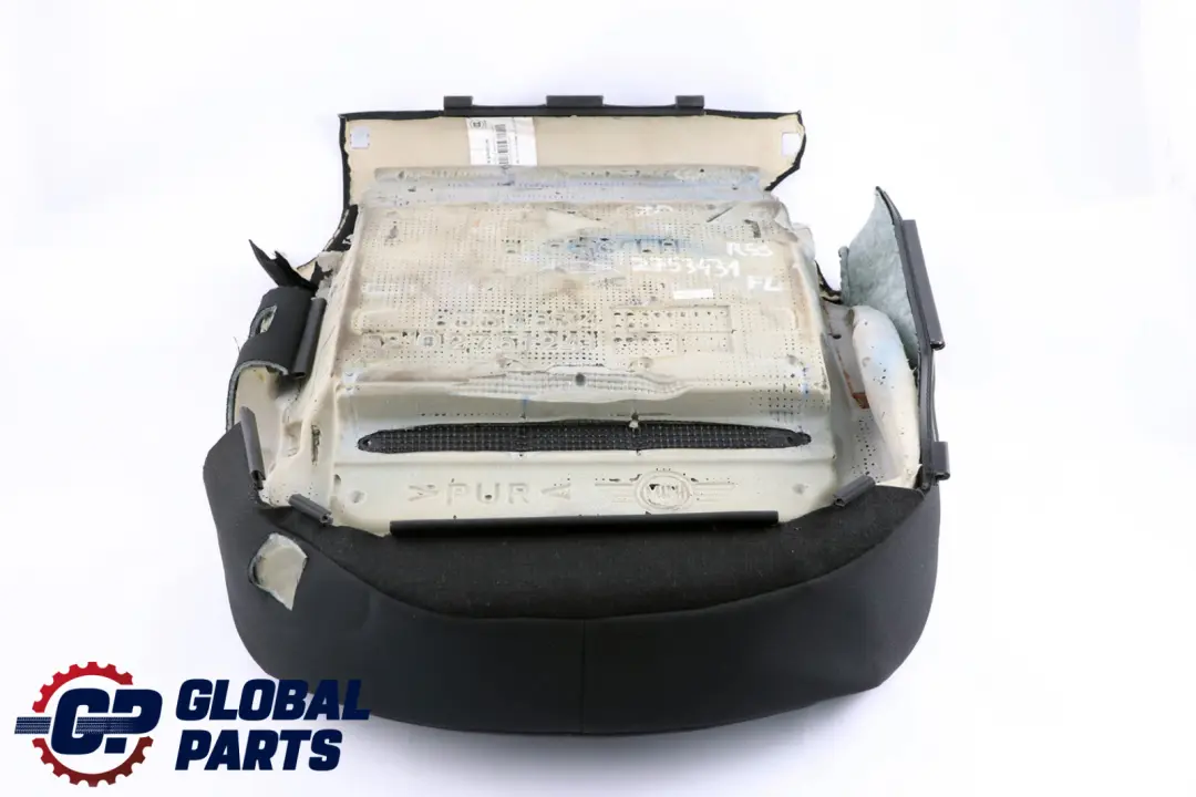 Mini Cooper R55 R56 R57 Front Left N/S Basic Seat Cover Cloth Fabric Black - SKU 2753431-1 - Part number 2753431