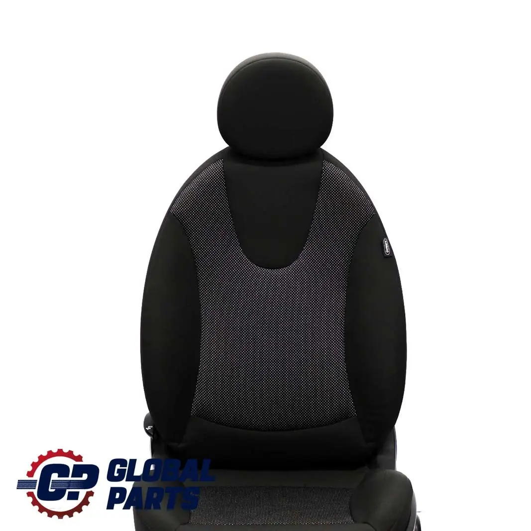 Mini Cooper R55 R56 R57 Tissu Siege a L'Avant Gauche Noir de Carbone Noir - SKU 2753431 - Numéro de pièce 2753449
