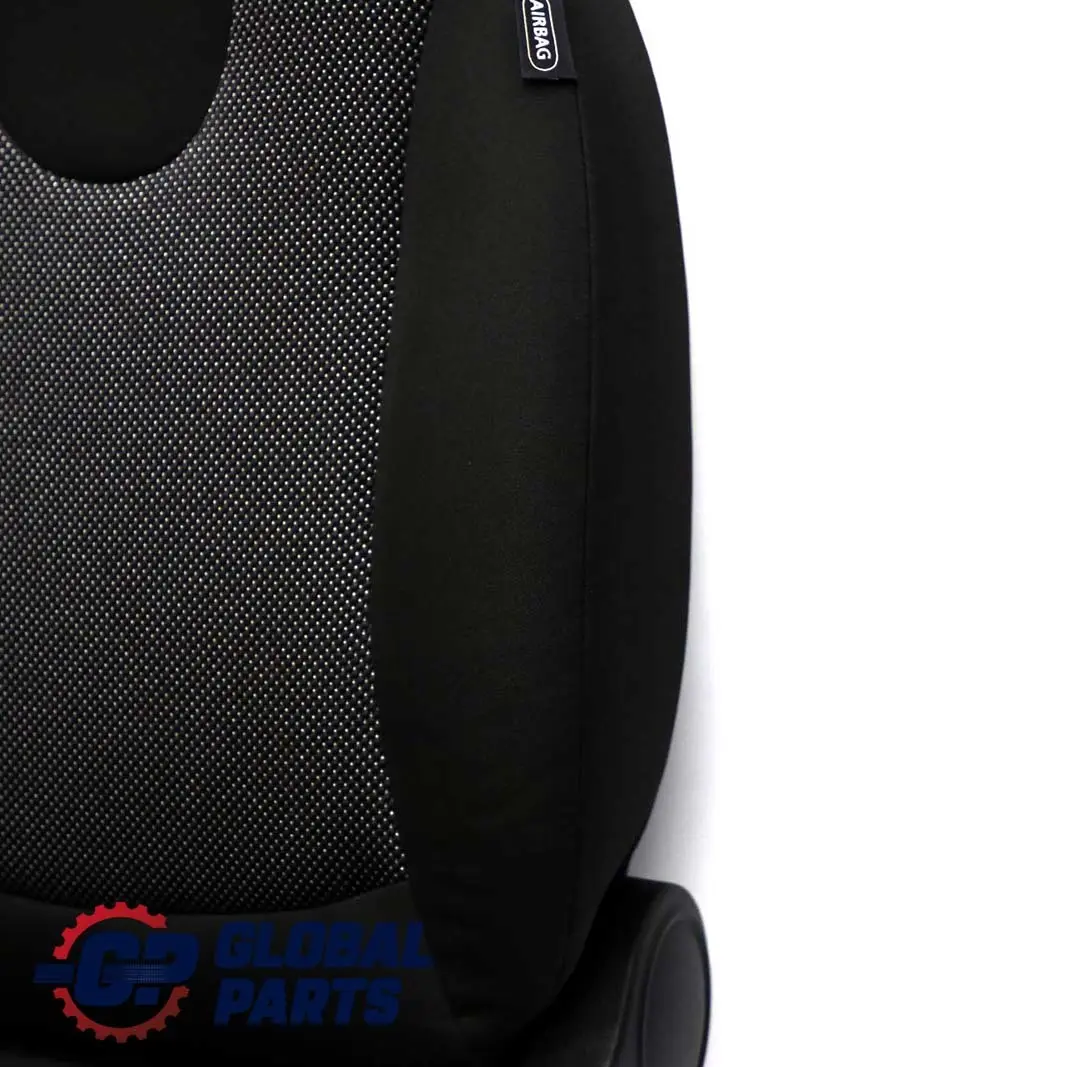 Mini Cooper R55 R56 R57 Tissu Siege a L'Avant Gauche Noir de Carbone Noir - SKU 2753431 - Numéro de pièce 2753449