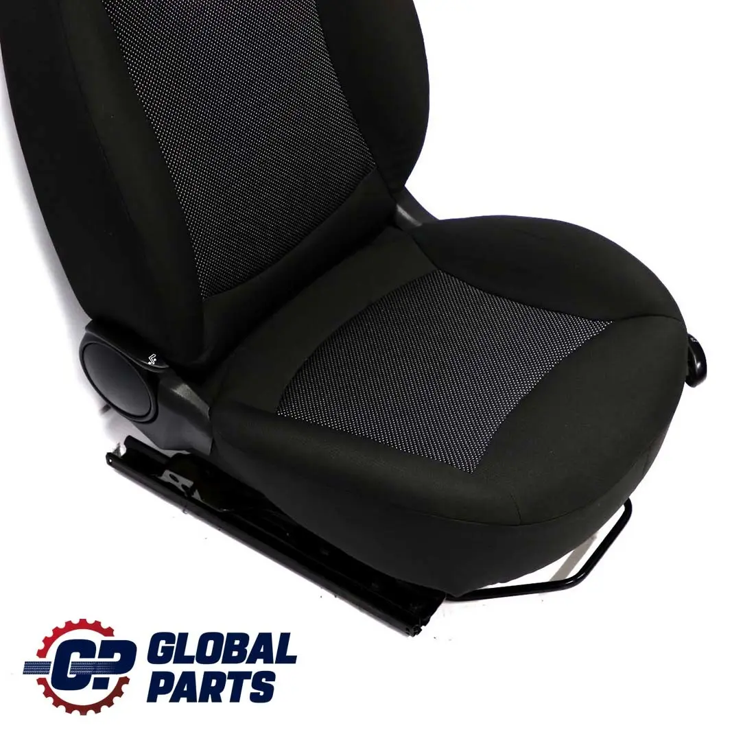 Mini Cooper R55 R56 R57 Stoff Sitz Vorne Links Carbon Black Schwarz - SKU 2753431 - Teilenummer 2753449