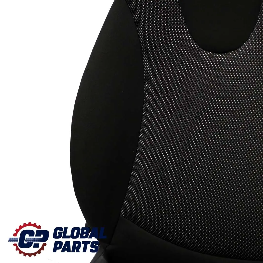 Tela Interior Delantero Izquierdo Asiento Carbono Negro para Mini Cooper R55 R56 con número de pieza 2753449 Mini Cooper R55 R56 Tela Interior Delantero Izquierdo Asiento Carbono Negro - SKU 2753431 - Número de pieza 2753449