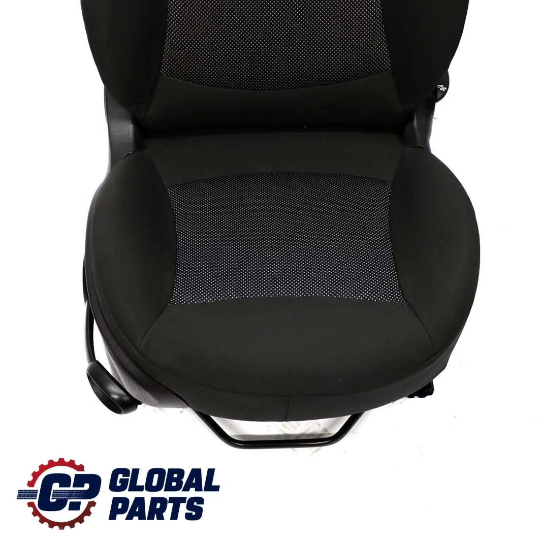 Cloth Fabric Interior Seat Carbon Black Front Right O/S to Mini Cooper One R56 with Part number 2753432 Mini Cooper One R56 Cloth Fabric Interior Seat Carbon Black Front Right O/S - SKU 2753432 - Part number 2753432