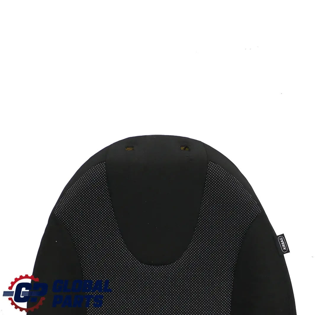 Mini R55 R56 R57 2 Front Left N/S Basic Seat Backrest Cloth Fabric Black - SKU 2753449-2 - Part number 2753449