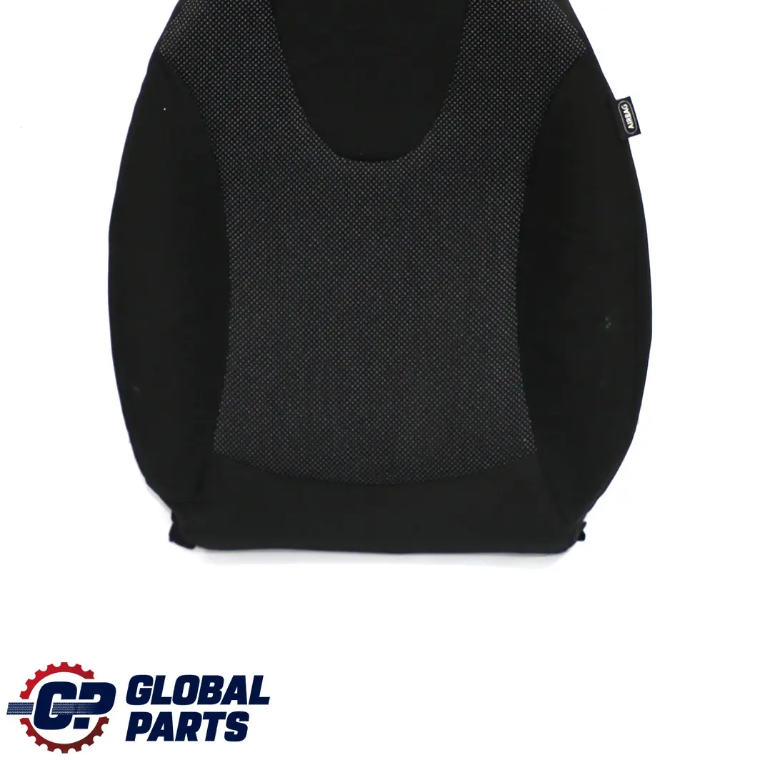 Mini R55 R56 R57 2 Front Left N/S Basic Seat Backrest Cloth Fabric Black - SKU 2753449-2 - Part number 2753449
