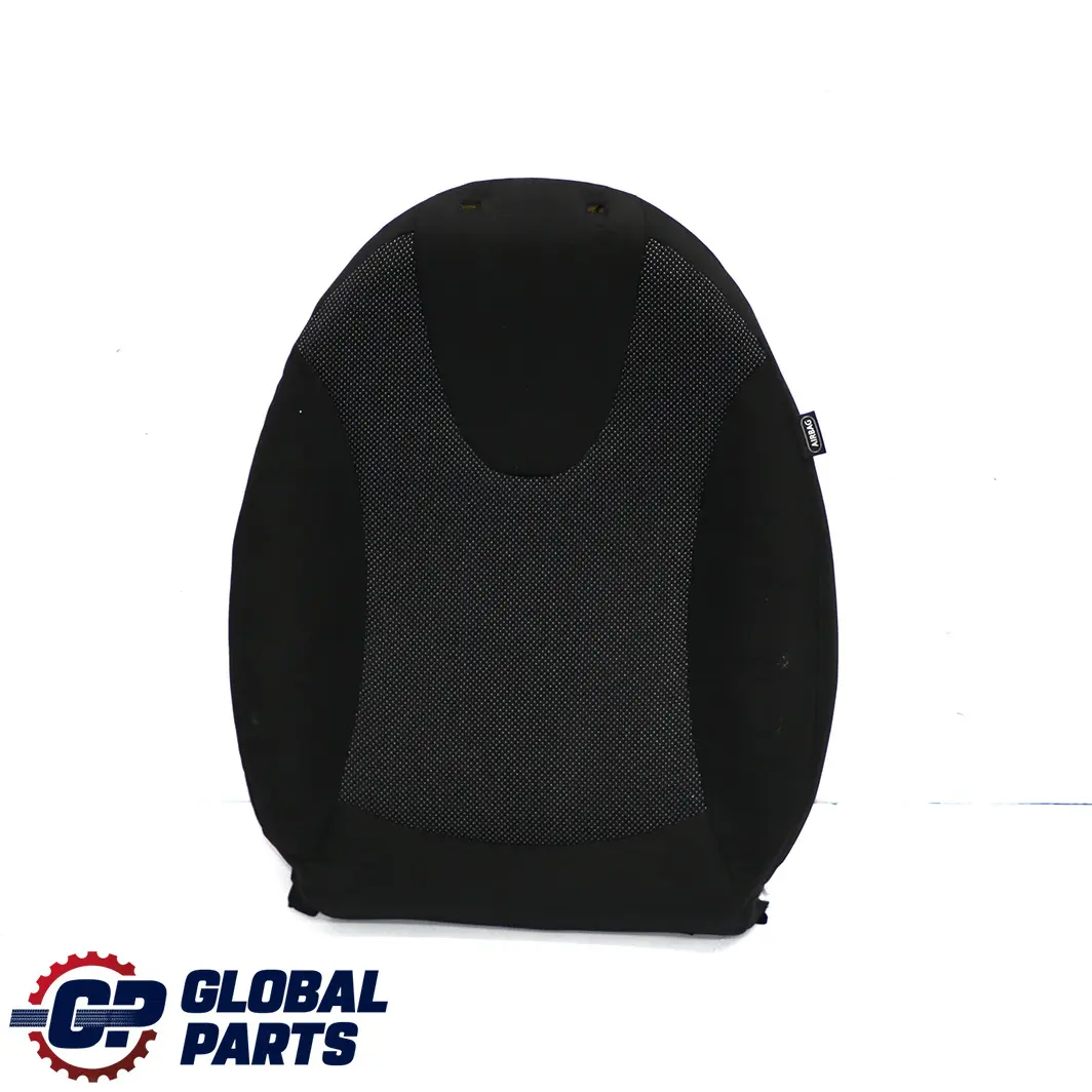 Mini R55 R56 R57 2 Front Left N/S Basic Seat Backrest Cloth Fabric Black - SKU 2753449-2 - Part number 2753449