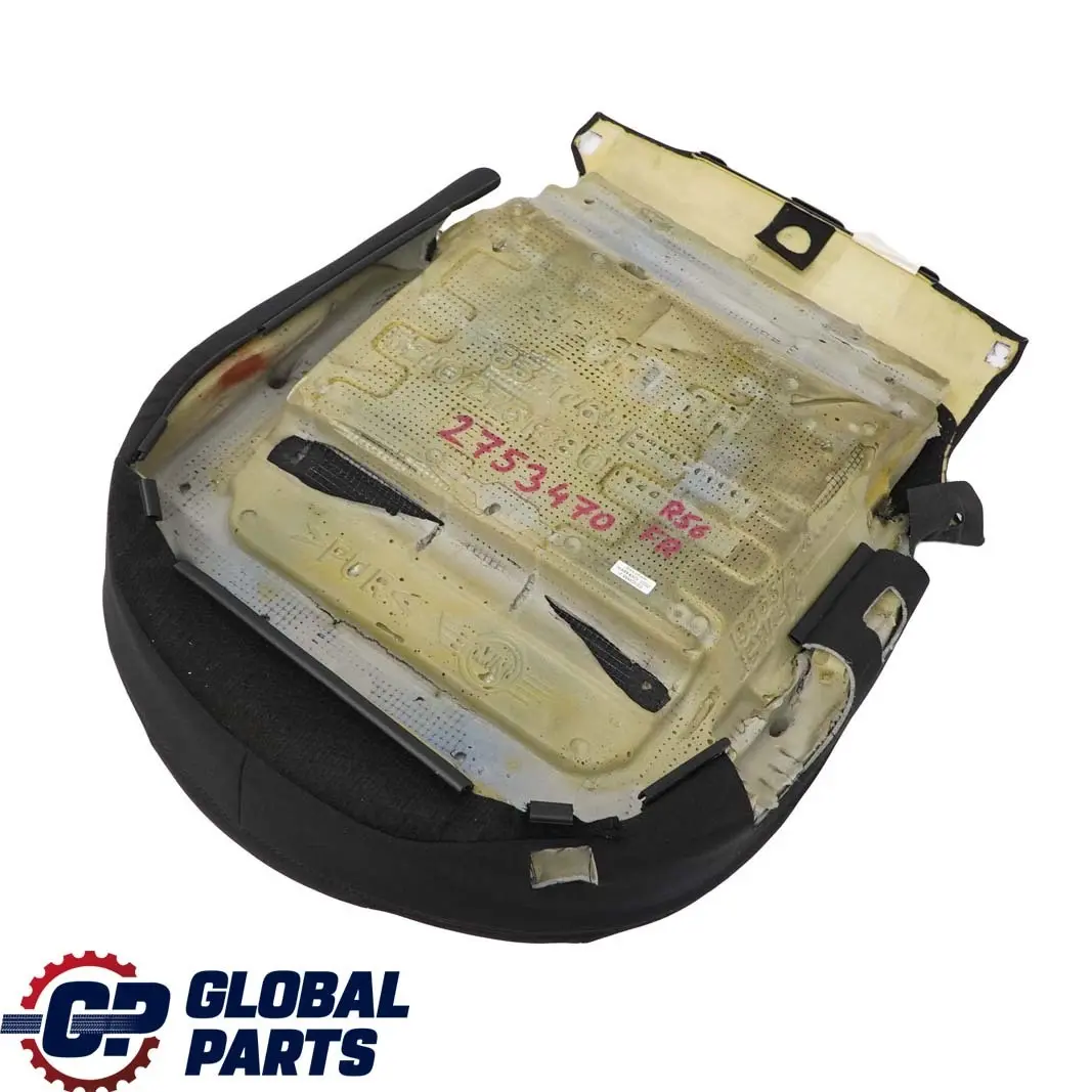 Sitz Bezug Stoff Schwarz Vorn Rechts für BMW Mini Cooper R55 R56 R57 Sport mit Teilenummer 2753470 BMW Mini Cooper R55 R56 R57 Sport Sitz Bezug Stoff Schwarz Vorn Rechts - SKU 2753470 - Teilenummer 2753470