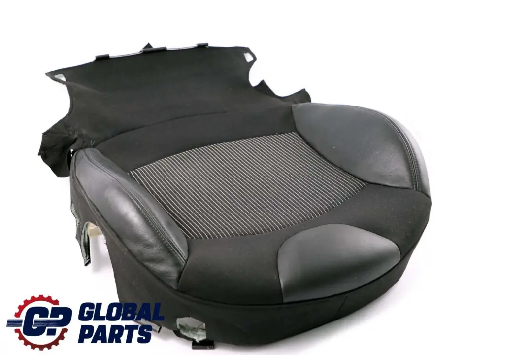 Front Right O/S Sport Seat Cover Half Leather Black to Mini Cooper R55 R56 R57 with Part number 2753474 Mini Cooper R55 R56 R57 Front Right O/S Sport Seat Cover Half Leather Black - SKU 2753474-2 - Part number 2753474