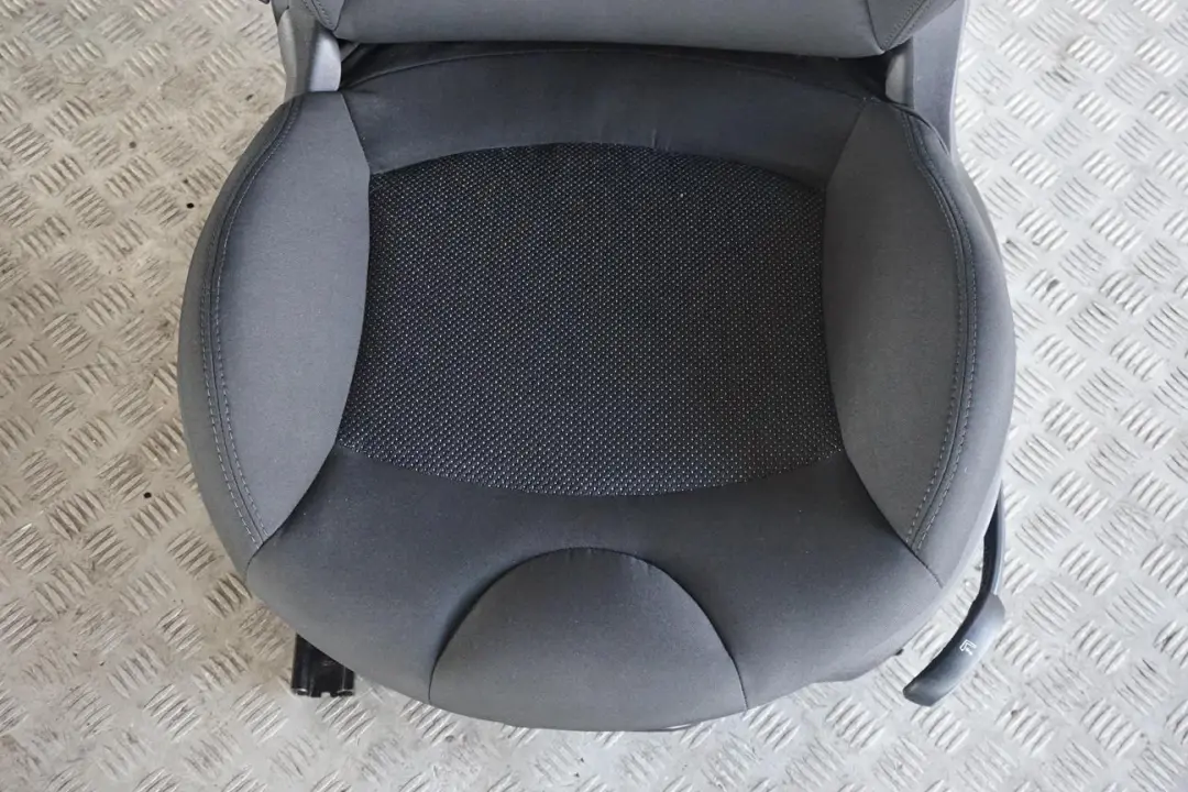Heated Sport Cloth Fabric Carbon Black Front Left Seat N/S to MINI Cooper One R56 with Part number 2753485 MINI Cooper One R56 Heated Sport Cloth Fabric Carbon Black Front Left Seat N/S - SKU 2753485 - Part number 2753485