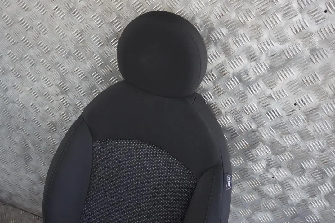 Heated Sport Cloth Fabric Carbon Black Front Left Seat N/S to MINI Cooper One R56 with Part number 2753485 MINI Cooper One R56 Heated Sport Cloth Fabric Carbon Black Front Left Seat N/S - SKU 2753485 - Part number 2753485