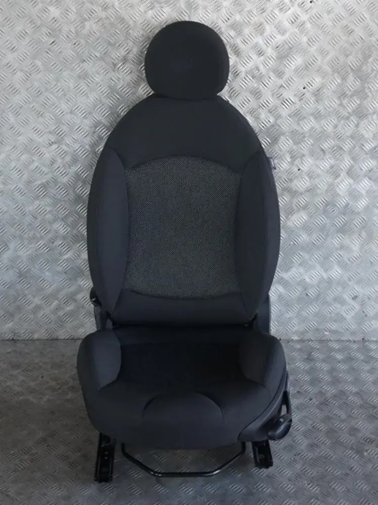 Heated Sport Cloth Fabric Carbon Black Front Left Seat N/S to MINI Cooper One R56 with Part number 2753485 MINI Cooper One R56 Heated Sport Cloth Fabric Carbon Black Front Left Seat N/S - SKU 2753485 - Part number 2753485