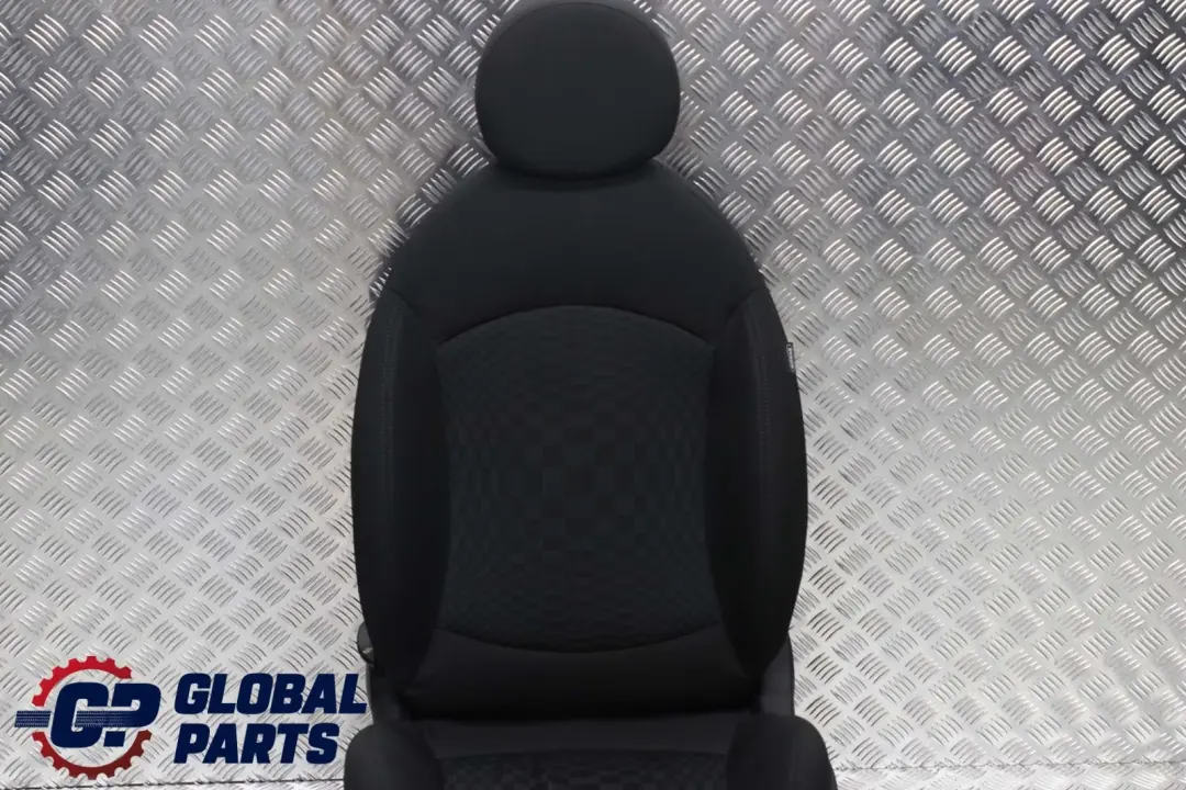 MINI Cooper One R55 R56 R57 Sport Cloth Chequered Front Left N/S Seat - SKU 2753487 - Part number 2753487