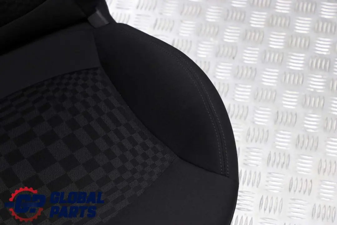 *MINI Cooper R55 R56 R57 Sport Sitz Vorne Rechts Stoff Checkered / Carbon Black für mit Teilenummer 2753488 *MINI Cooper R55 R56 R57 Sport Sitz Vorne Rechts Stoff Checkered / Carbon Black - SKU 2753488 - Teilenummer 2753488