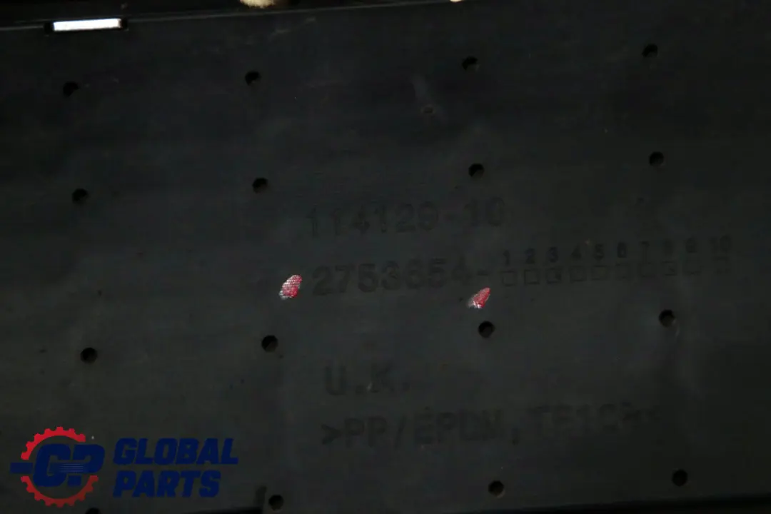 Heck Stoßstange Trim Panel Kühler Grill Chrom Schwarz für Mini Cooper S R56 R57 mit Teilenummer 2753654 Mini Cooper S R56 R57 Heck Stoßstange Trim Panel Kühler Grill Chrom Schwarz - SKU 2753654 - Teilenummer 2753654