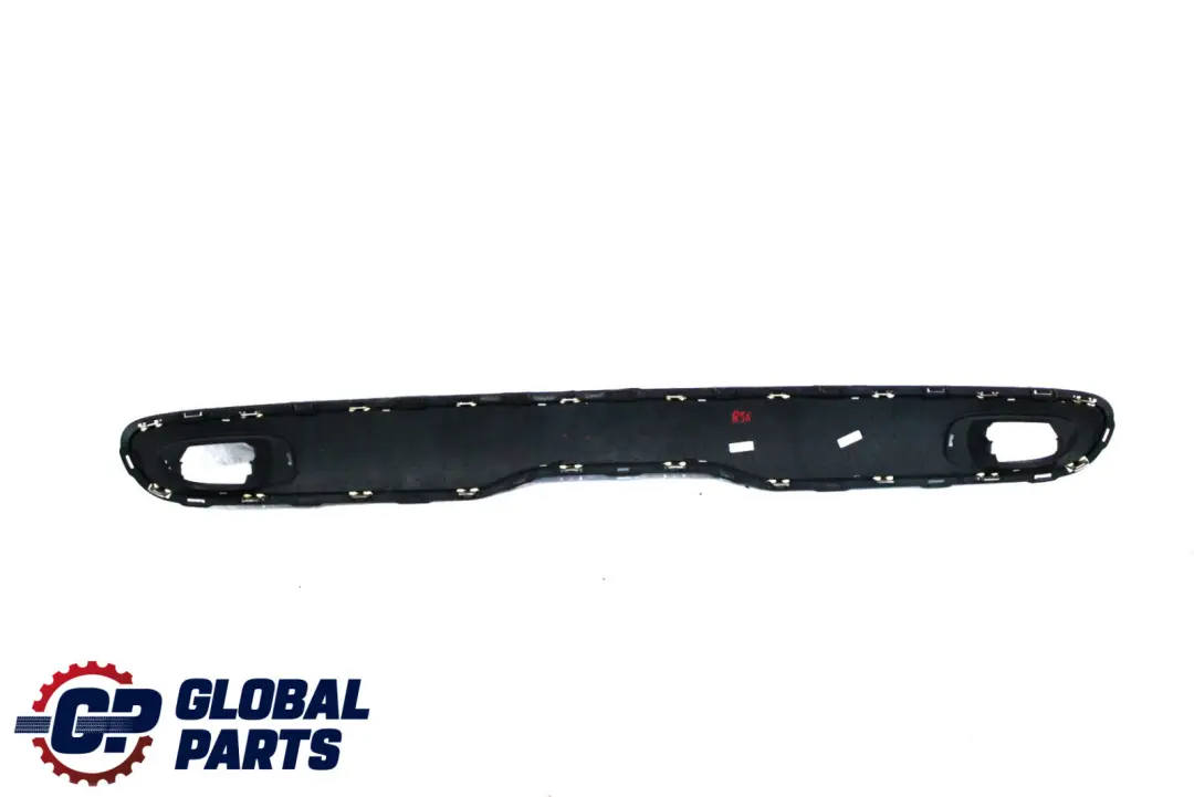 MINI Cooper S R56 R57 Stoßstange Hinten Ziergitter SCHWARZ 51122752071 - SKU 2753654 - Teilenummer 2753654