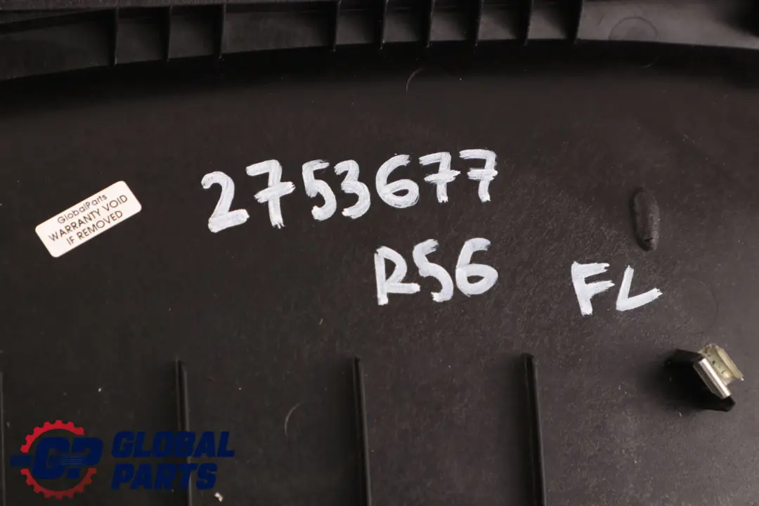 Left N/S Door Card Carrier Trim Panel Gotham Grey to BMW Mini Cooper One R56 with Part number 2753677 BMW Mini Cooper One R56 Left N/S Door Card Carrier Trim Panel Gotham Grey - SKU 2753677 - Part number 2753677