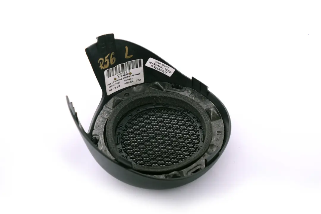 Abdeckung Lautsprecherbox Carbon Schwarz Links für Mini R56 R55 R57 R58 mit Teilenummer 2753683 Mini R56 R55 R57 R58 Abdeckung Lautsprecherbox Carbon Schwarz Links - SKU 2753683 - Teilenummer 2753683