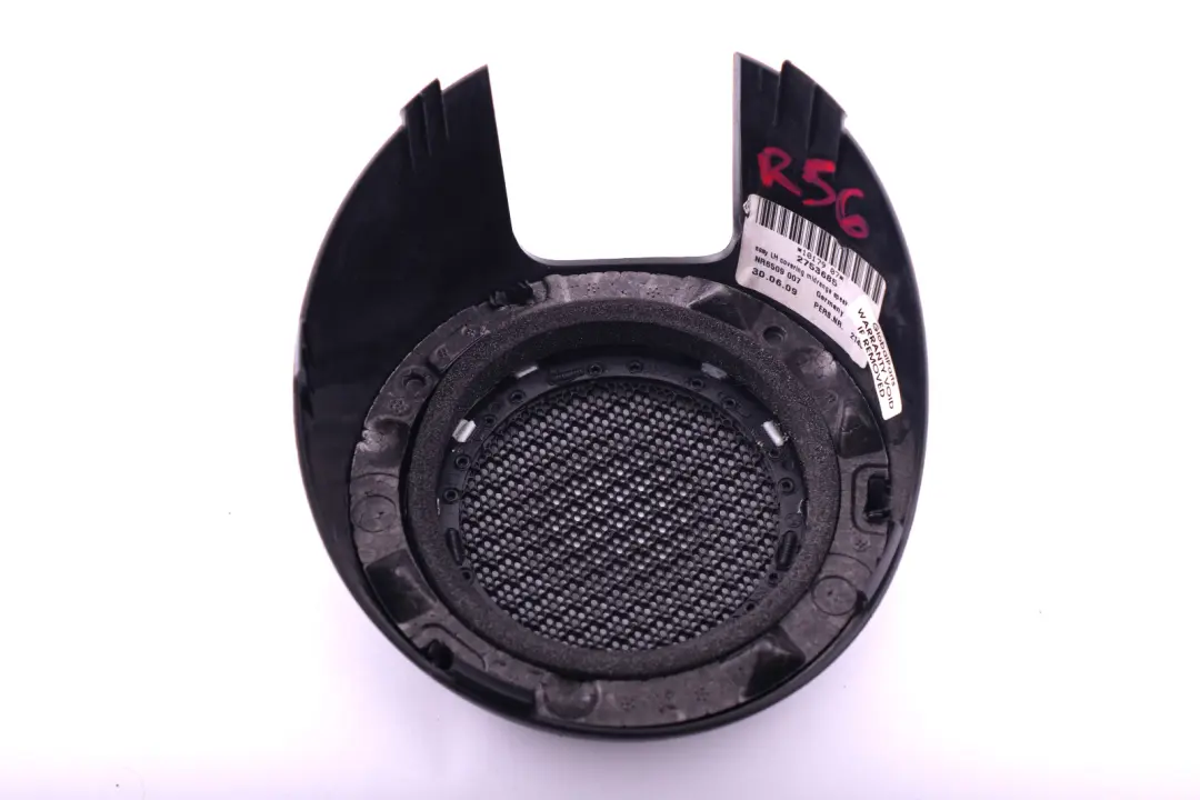 Embelecedor Cubierta Altavoz Izquierdo Plata para Mini Cooper R56 R55 R57 R58 con número de pieza 2753685 Mini Cooper R56 R55 R57 R58 Embelecedor Cubierta Altavoz Izquierdo Plata - SKU 2753685 - Número de pieza 2753685