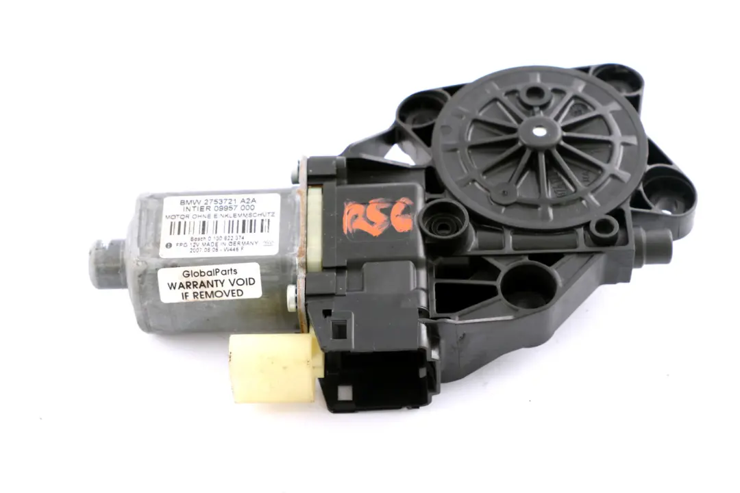 Elektrischer Fensterheber Stellmotor Tür Links für Mini R55 R56 mit Teilenummer 2753721 Mini R55 R56 Elektrischer Fensterheber Stellmotor Tür Links - SKU 2753721 - Teilenummer 2753721