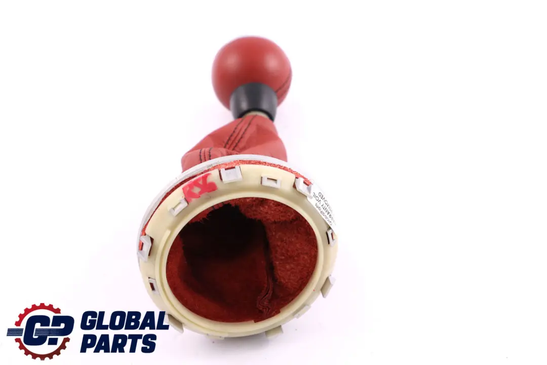 6-Speed Gear Shift Knob Gaiter Red to BMW Mini Cooper R55 R56 R57 R58 with Part number 2753784 BMW Mini Cooper R55 R56 R57 R58 6-Speed Gear Shift Knob Gaiter Red - SKU 2753784-7 - Part number 2753784