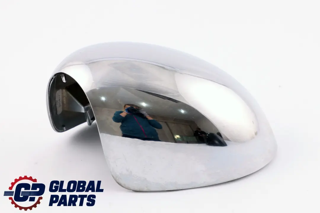Fold Cap Casing Left Mirror Wing Chrome per Mini Cooper One R55 R56 Cover Power con numero di parte 2753881 Mini Cooper One R55 R56 Cover Power Fold Cap Casing Left Mirror Wing Chrome - SKU 2753881-CHR - Numero di parte 2753881